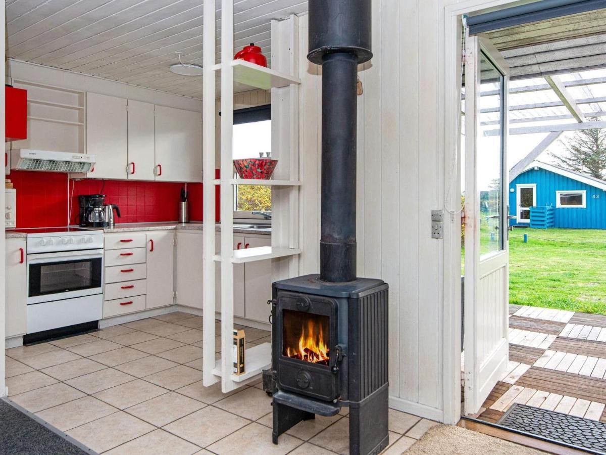 6 Person Holiday Home In Hvide Sande Norre Lyngvig Bagian luar foto